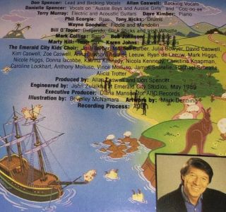 Don Spencer ' s Australia CD Rare 1989 Boomerang Captain Cook ABC For Kids 2