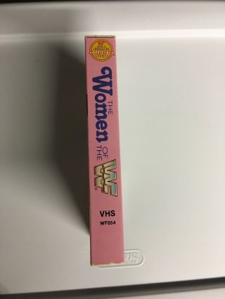 The Women Of The WWF Vhs Coliseum Video WF054 Rare And In Awesome Shape WWE 4