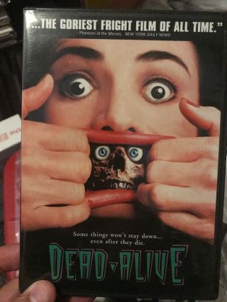 Dead Alive (r1 Dvd) Rare Peter Jackson 16:9 Widescreen Oop Gore Braindead Horror