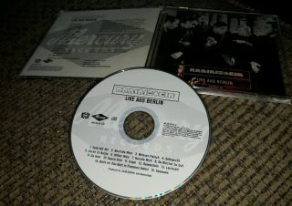 Rammstein Live Aus Berlin Rare Radio Station Promo Advance Cd 