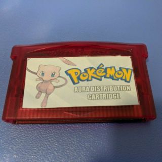 Pokemon Aura Distribution Cartridge - Custom - Mew - Rare