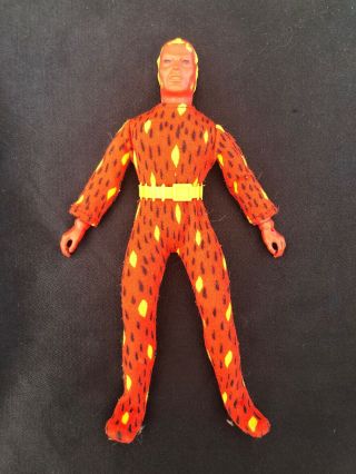 Mego Human Torch 1974 Vintage Action Figure Great Cond.  Very Rare Marvel Comics