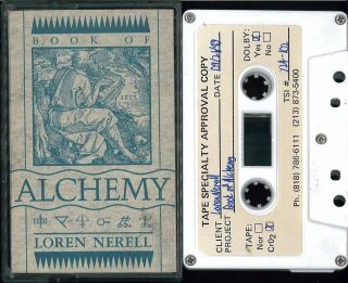 Loren Nerell Book Of Alchemy Cassette Rare Electronic Experimental Ambient