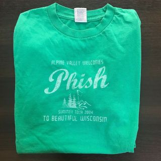 Official Phish Rare Vintage Alpine Valley Summer Tour 2004 T - Shirt Size Med