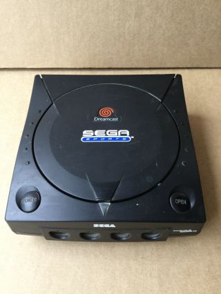 Sega Dreamcast Sports Edition Black Console Dream Cast Rare