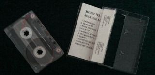 RUSH - Roll The Bones - rare cassette from Bulgaria 3