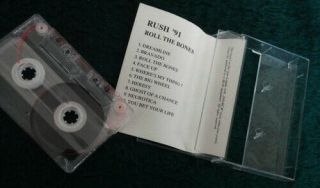 RUSH - Roll The Bones - rare cassette from Bulgaria 4