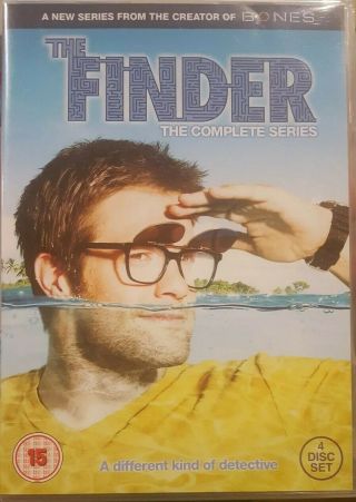 The Finder Complete Series Rare Dvd 4 Disc Set Tv Season Bones Detective Show