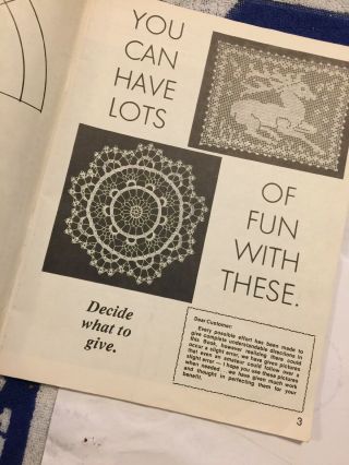 Elizabeth Hiddleson Crochet Pattern Book Rare Vol 42 1980 3