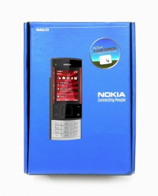 Rare Nokia X3.  Mobile Multimedia Slider Cell.  Box & Accessories.