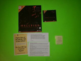 Hellfire Diablo 1 Expansion Pack Pc Dos Big Box 100 Complete Cib Rare