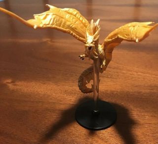 Gold Dragon - Tyranny Of Dragons 43 D&d Rare Miniature