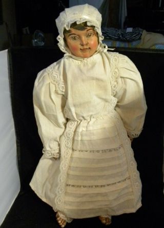 21 " Very Rare Antique German? Doll Rare -