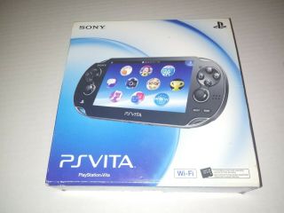 Sony Ps Vita Slim Game Portable Console Pch - 2001 Us Region Box With Manuals Rare