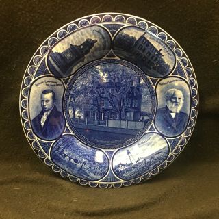 Vintage Rowland & Marsellus - Rare Henry Wadsworth Longfellow Souvenir Plate