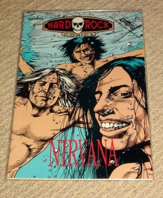 Rare Hard Rock Comics Nirvana Comic Book,