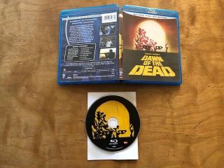 Dawn Of The Dead Blu Ray Anchor Bay Oop Rare George Romero Zombie Classic