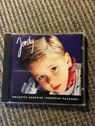 Pochette Surprise (surprise Package) By Jordy (cd,  Jun - 1992),  Oop Rare Usa Ed.