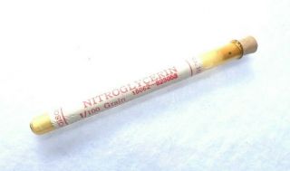 Rare Wwii U.  S.  Combat Medic Syringe Kit Medication Vial 3