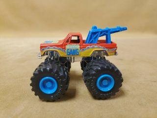 Vintage 1987 Road Champs Pickup Truck Monster Truck Diecast Chain Gang Red Rare