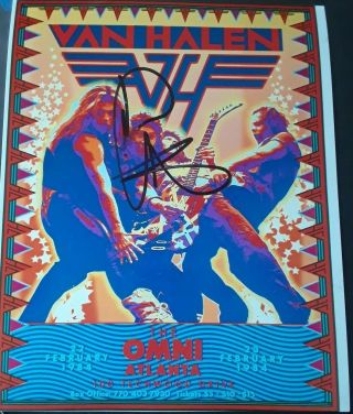 Michael Anthony Van Halen Guitar Icon Legend Signed Autographed 8x10 Photo Rare