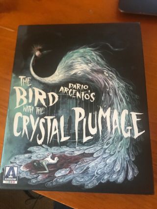 The Bird With The Crystal Plumage (blu - Ray/dvd,  2 - Disc Set) (like) Rare Oop