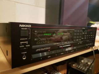 Nikko Stereo Receiver Model Nr - 850 Very Rare 65wpc Remote