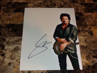 Steve Lukather Rare Authentic Hand Signed Photo Poster Toto Ringo Starr Band