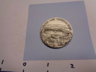 Crater Lake National Park Oregon 100th Ann 1972 Medallic 999 Silver Coin Rare H
