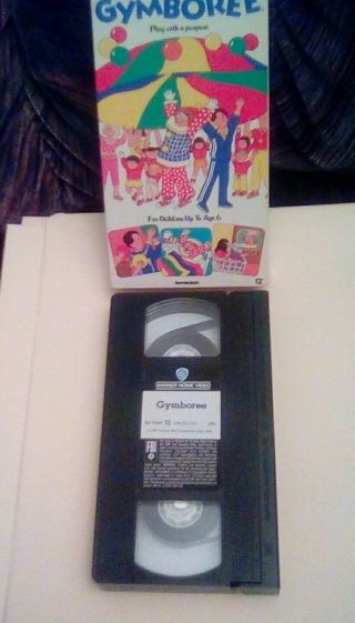 Gymboree RARE Warner Home Video release 1985 VHS developmental program for kids 6