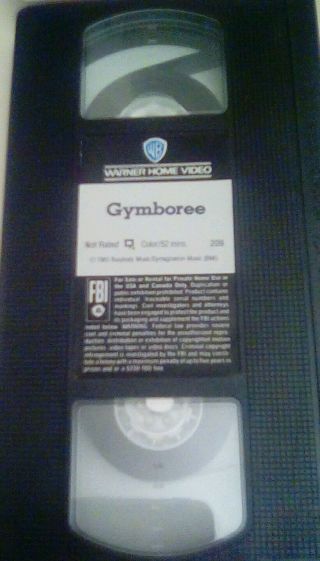 Gymboree RARE Warner Home Video release 1985 VHS developmental program for kids 7