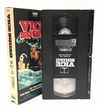 Vice Squad (VHS,  1988) Rare HTF Nelson Wings Hauser/Season Hubley OOP 2