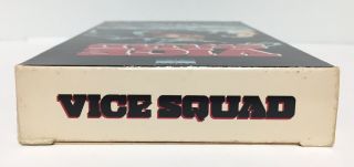 Vice Squad (VHS,  1988) Rare HTF Nelson Wings Hauser/Season Hubley OOP 4
