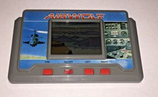 AIRWOLF RARE VINTAGE 1980’s AKKLAIM HANDHELD LCD VIDEO GAME 2
