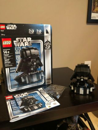 Lego Star Wars Darth Vader Bust - Rare And 100 Complete