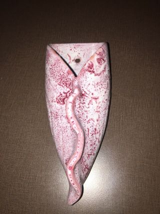 A R Cole Nc Pottery Rare Wall Pocket Vase