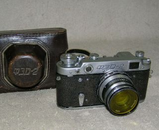 Fed 2 Vintage Rare Old Russian Soviet Camera Leica 35 Mm Ussr Rare