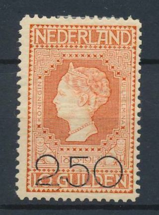 [36818] Netherlands 1920 Good Rare Stamp Very Fine Mh Value $225