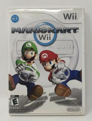 Rare Mario Kart Nintendo Wii Complete