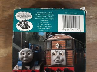 Thomas the Tank Engine & Friends Percy’s Ghostly Trick VHS VINTAGE Strand Rare 3