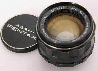 Rare Pentax Asahi Opt.  Co - Takumar 1:1.  4/50 Camera Lens