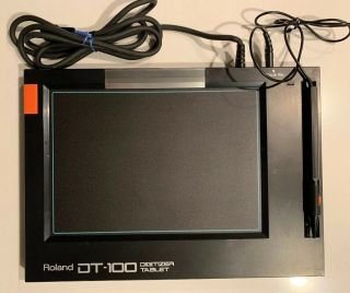Rare Roland Dt - 100 Digitizer Tablet For Roland S - 50