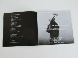 AURA NOIR Black Thrash Attack CD 1996 VERY RARE 1st PRESS MALICIOUS 6
