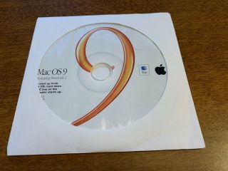 Mac OS 9.  0 Macintosh featuring Sherlock 2 CD - 1999 Rare 2