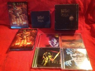 Rare Alice In Chains Music Bank Cd Box & Rush In Rio Two Disc Set