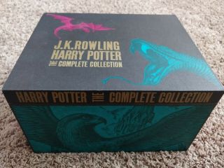 Harry Potter Bloomsbury Uk Set - Hardcover 7 Complete Set Books British Rare