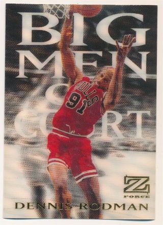 Dennis Rodman 1997/98 Skybox Z - Force 14 Big Men On Court Bulls Sp Rare $350