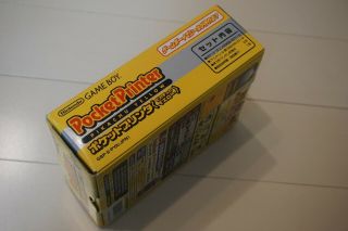 Nintendo Game Boy Pocket Printer Pikachu Yellow Rare Boxed 2