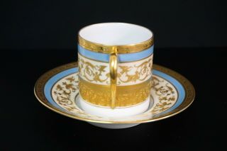 Ceralene Raynaud Limoges China Sheherazade Demitasse Cup and Saucer - Rare Find 4