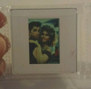 Grease 1978 Press Photo Release Slide RARE Media Movie Film Cell Cast Travolta 2